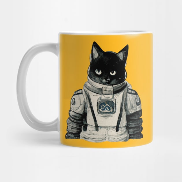 Astronaut Cat by SpaceCats